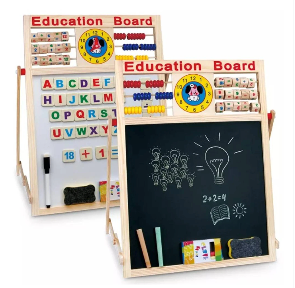 Educational Learning Board Multipurpose Double-Sided